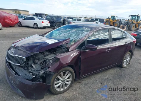 2017 Kia Forte Lx из США, поврежденный, VIN 3KPFL4A79HE051715